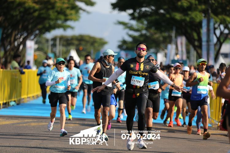 Race photo from KBP City Run 2024