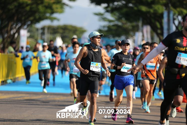 Race photo from KBP City Run 2024