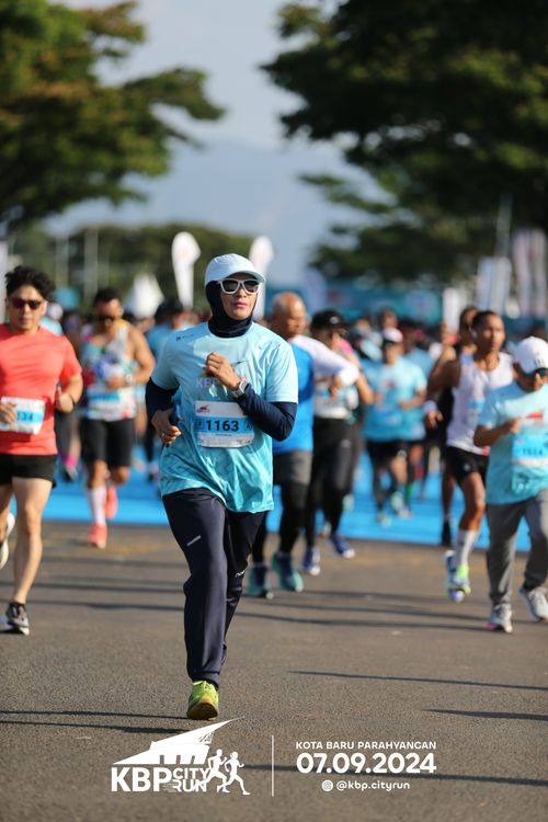 Race photo from KBP City Run 2024