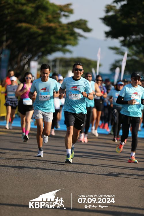 Race photo from KBP City Run 2024