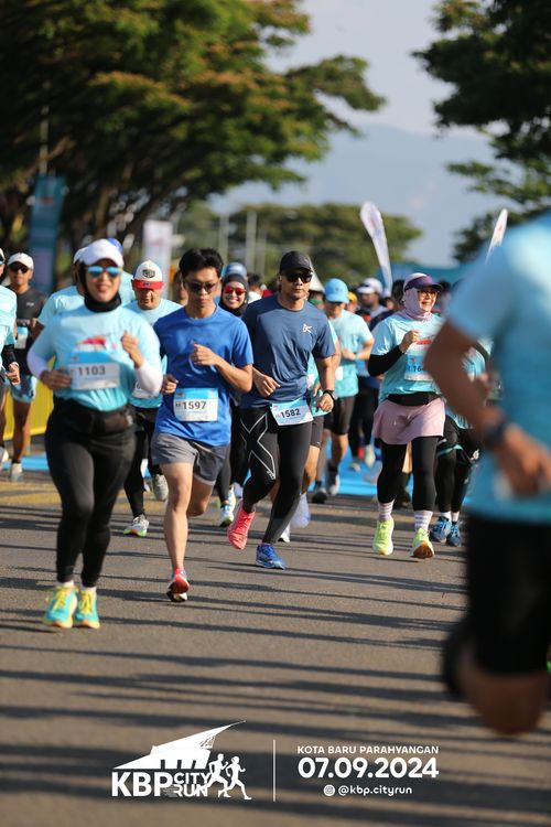 Race photo from KBP City Run 2024