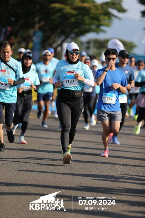 Race photo from KBP City Run 2024