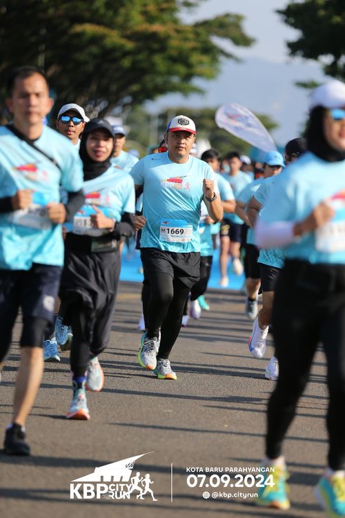 Race photo from KBP City Run 2024