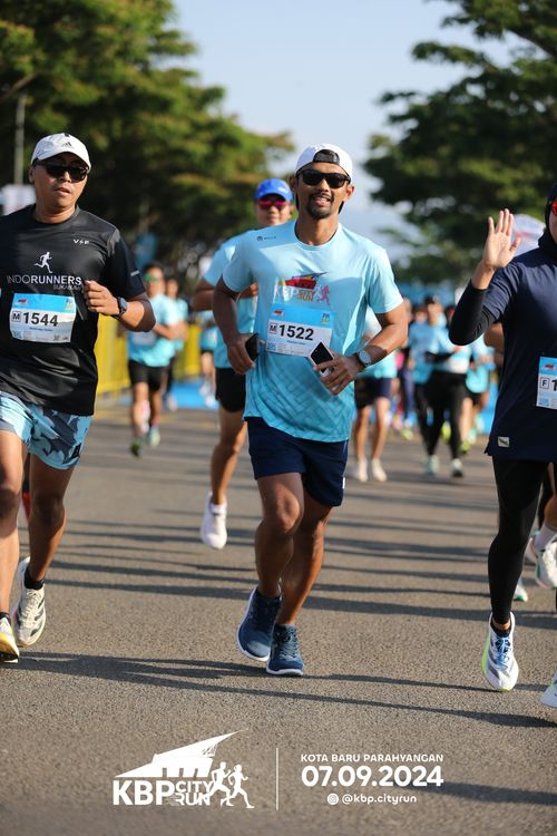 Race photo from KBP City Run 2024