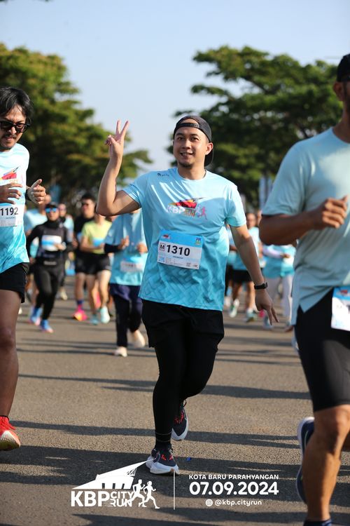 Race photo from KBP City Run 2024