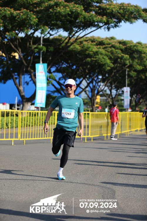 Race photo from KBP City Run 2024