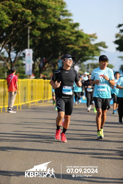 Race photo from KBP City Run 2024