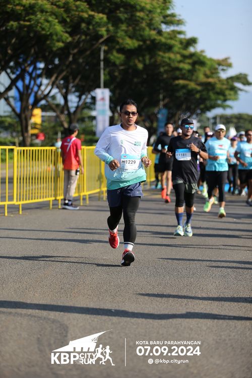 Race photo from KBP City Run 2024