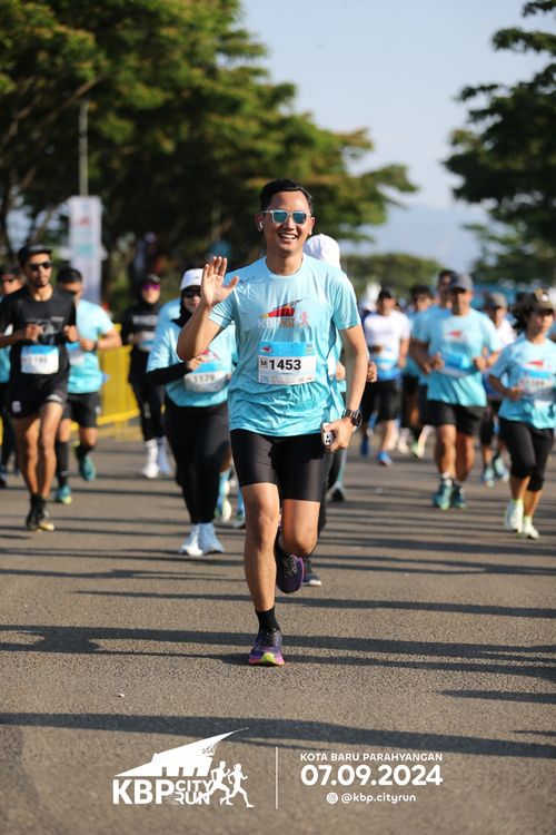 Race photo from KBP City Run 2024