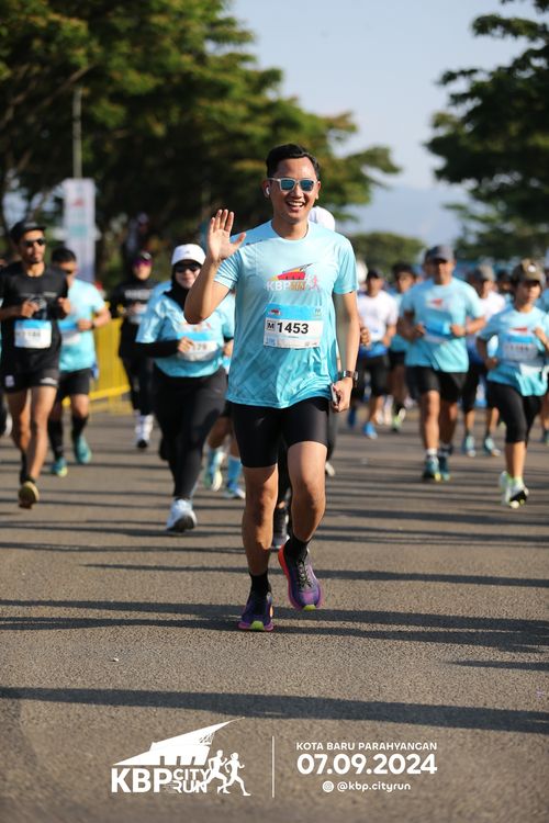 Race photo from KBP City Run 2024