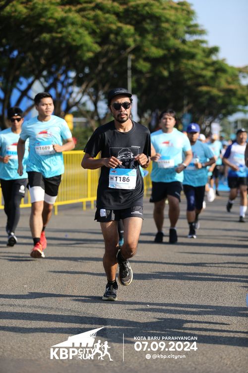 Race photo from KBP City Run 2024