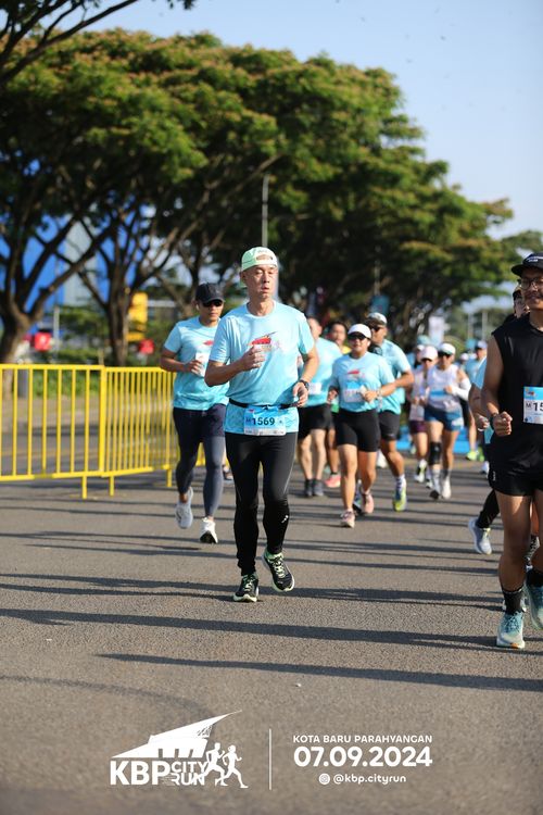 Race photo from KBP City Run 2024