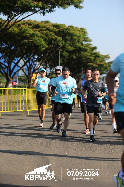 Race photo from KBP City Run 2024