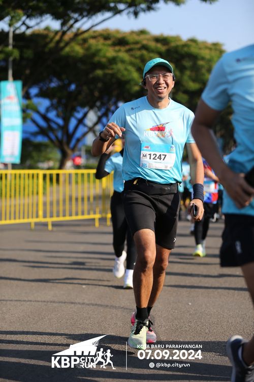 Race photo from KBP City Run 2024