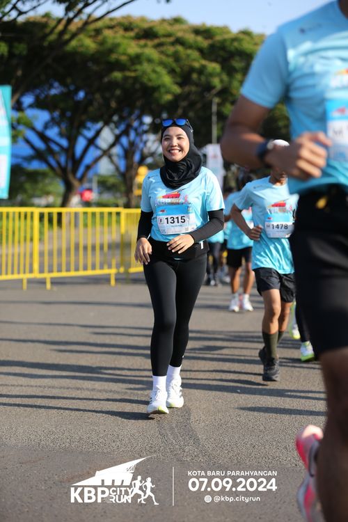 Race photo from KBP City Run 2024