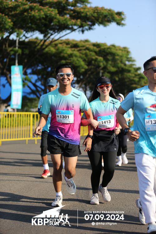 Race photo from KBP City Run 2024