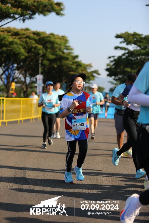 Race photo from KBP City Run 2024