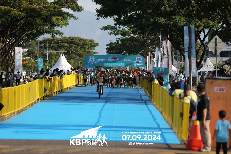 Race photo from KBP City Run 2024