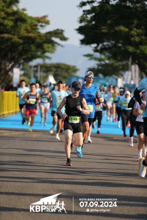 Race photo from KBP City Run 2024