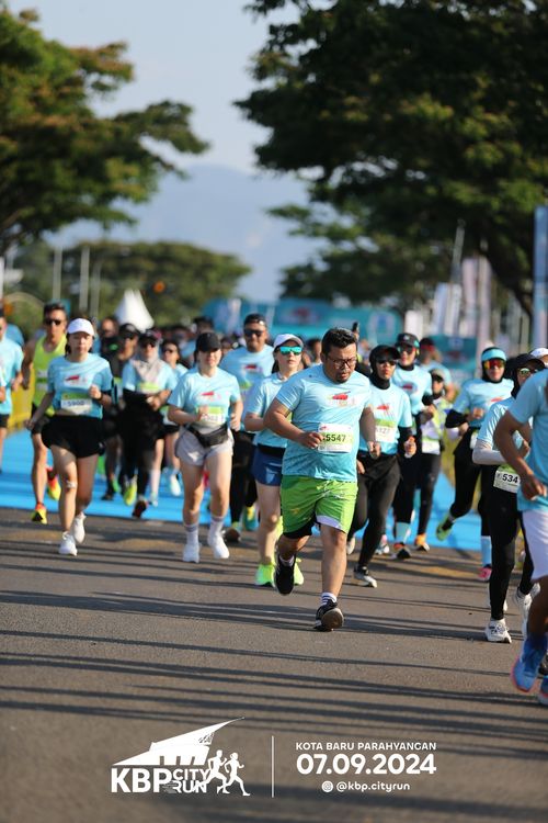 Race photo from KBP City Run 2024