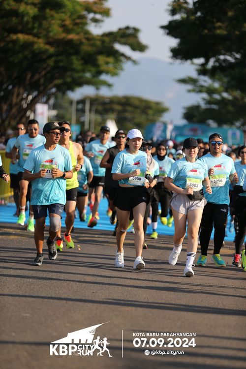 Race photo from KBP City Run 2024