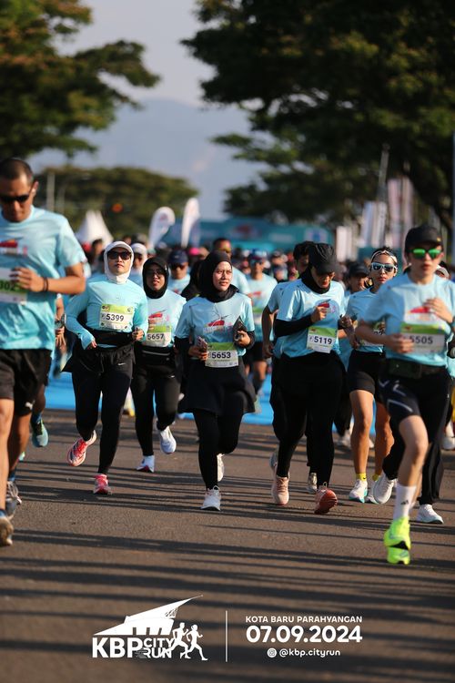 Race photo from KBP City Run 2024