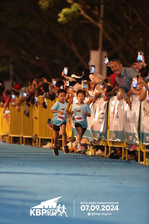 Race photo from KBP City Run 2024