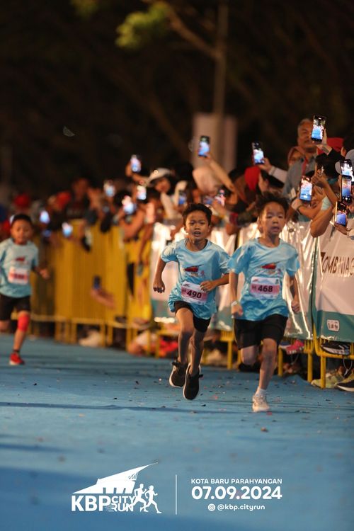 Race photo from KBP City Run 2024