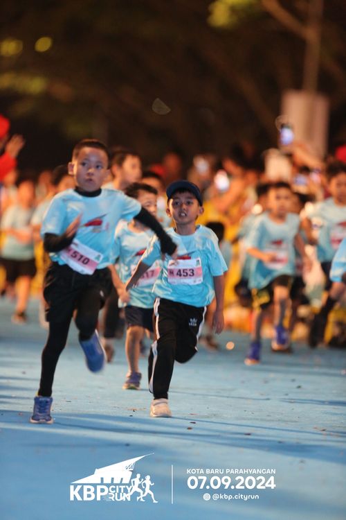 Race photo from KBP City Run 2024