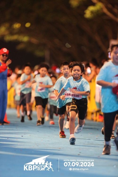 Race photo from KBP City Run 2024