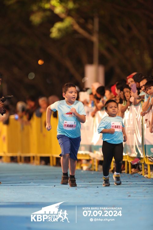 Race photo from KBP City Run 2024