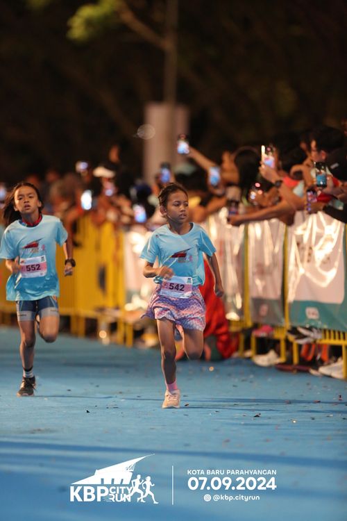 Race photo from KBP City Run 2024