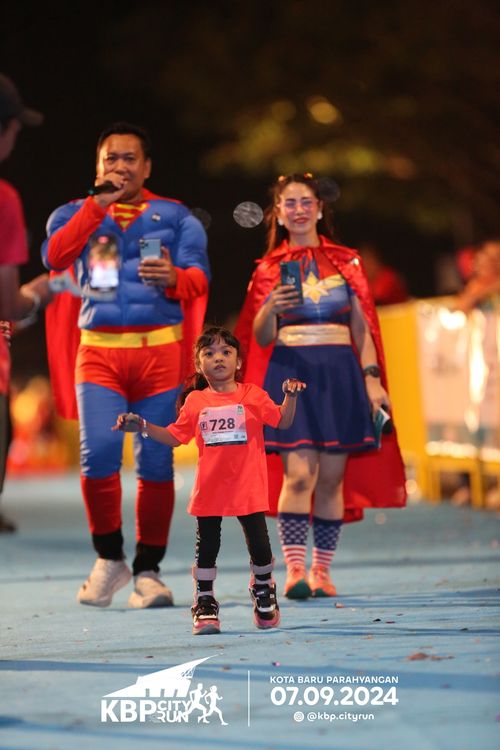 Race photo from KBP City Run 2024