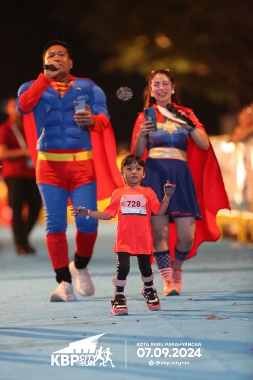 Race photo from KBP City Run 2024