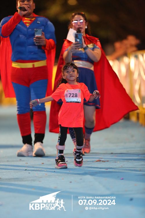 Race photo from KBP City Run 2024