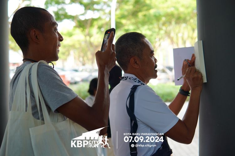 Race photo from KBP City Run 2024