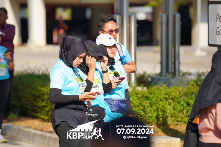 Race photo from KBP City Run 2024