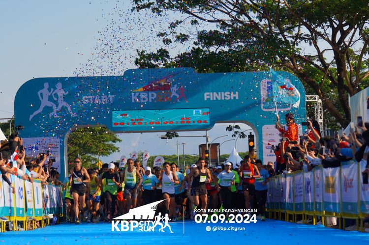 Race photo from KBP City Run 2024