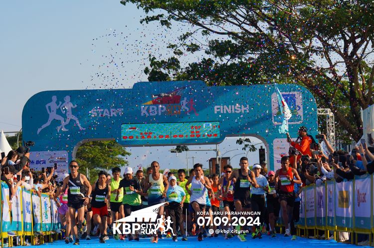 Race photo from KBP City Run 2024
