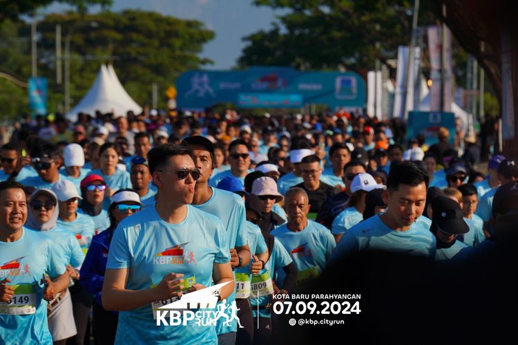 Race photo from KBP City Run 2024
