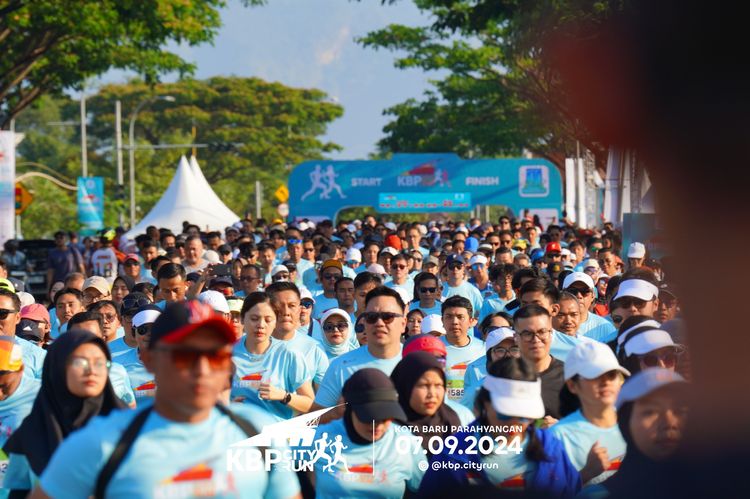 Race photo from KBP City Run 2024