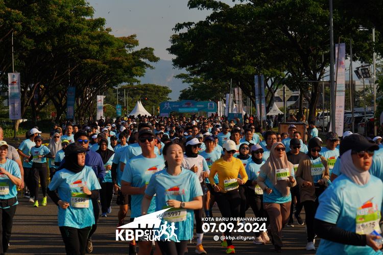 Race photo from KBP City Run 2024