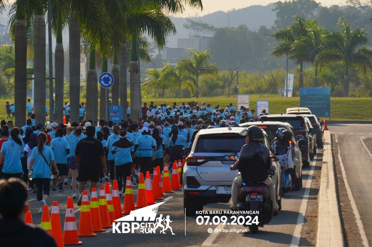 Race photo from KBP City Run 2024