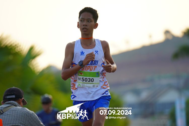 Race photo from KBP City Run 2024