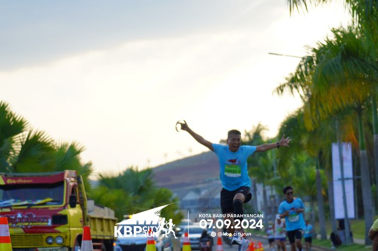 Race photo from KBP City Run 2024