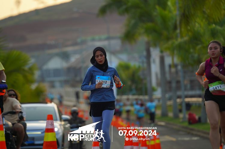Race photo from KBP City Run 2024
