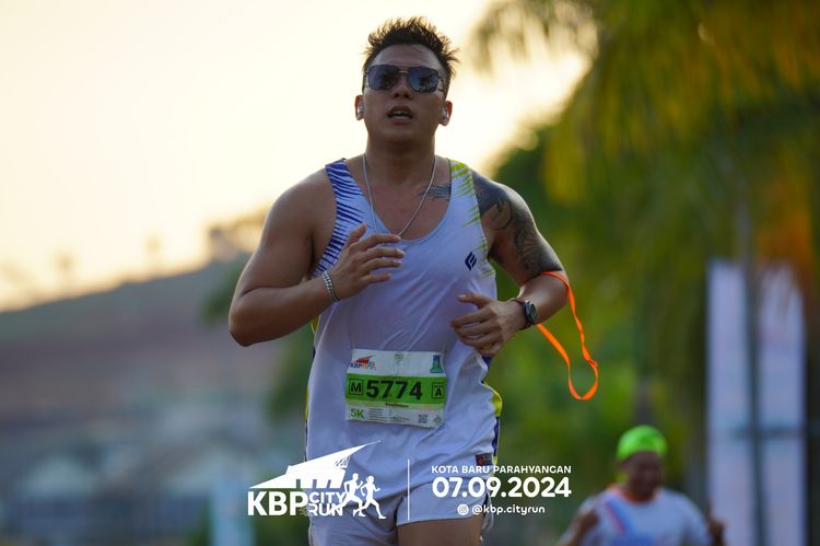 Race photo from KBP City Run 2024