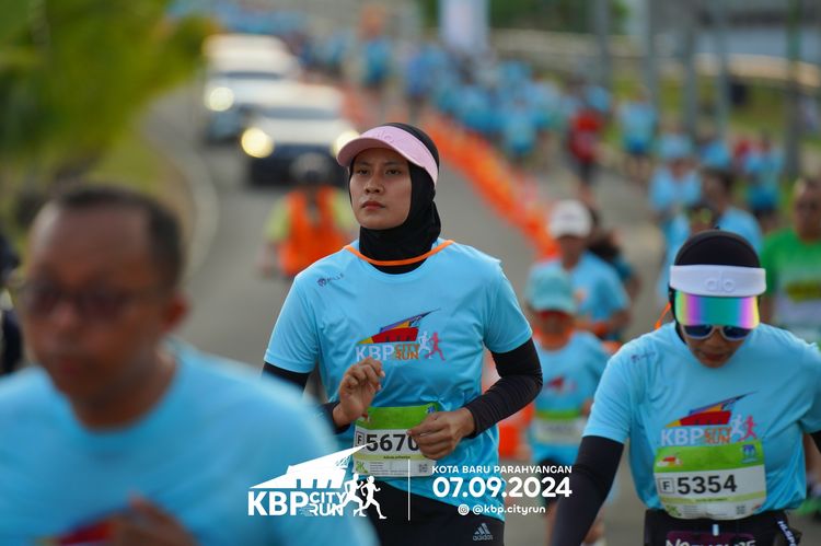 Race photo from KBP City Run 2024