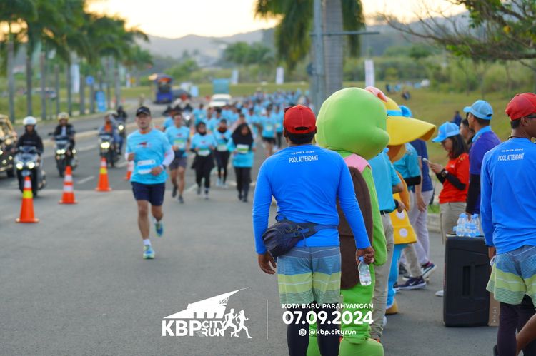 Race photo from KBP City Run 2024