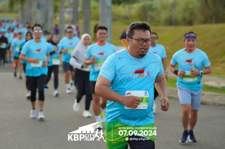 Race photo from KBP City Run 2024